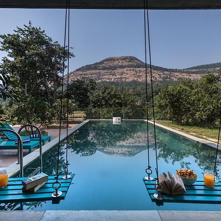 Saffronstays Mountain Aer, Karjat Exteriér fotografie