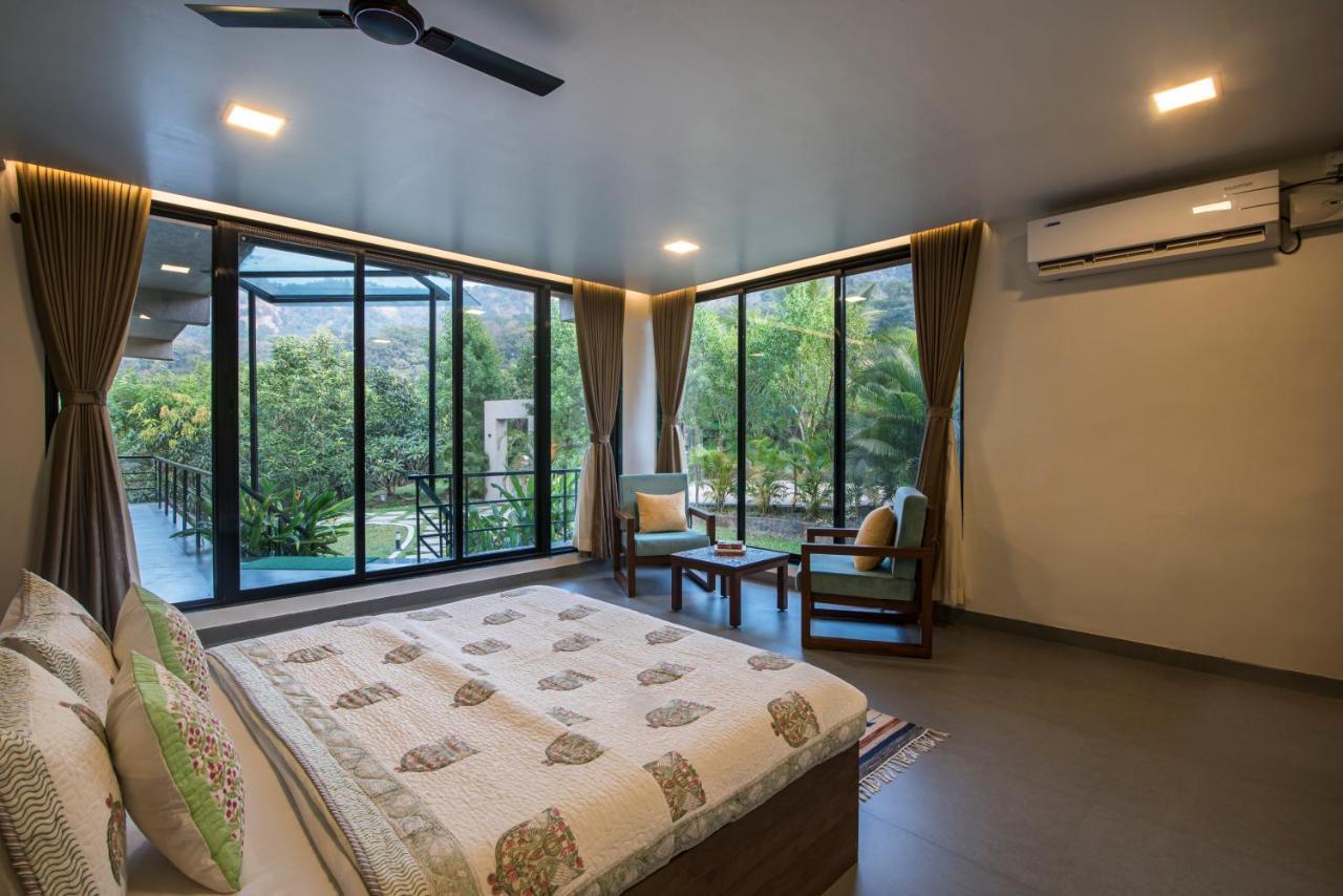 Saffronstays Mountain Aer, Karjat Exteriér fotografie
