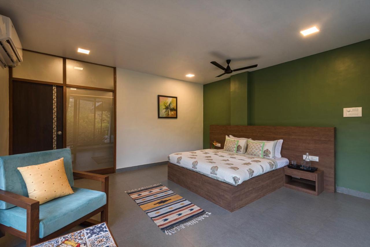 Saffronstays Mountain Aer, Karjat Exteriér fotografie