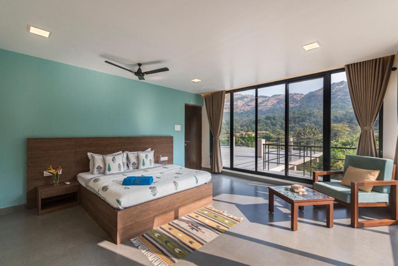 Saffronstays Mountain Aer, Karjat Exteriér fotografie
