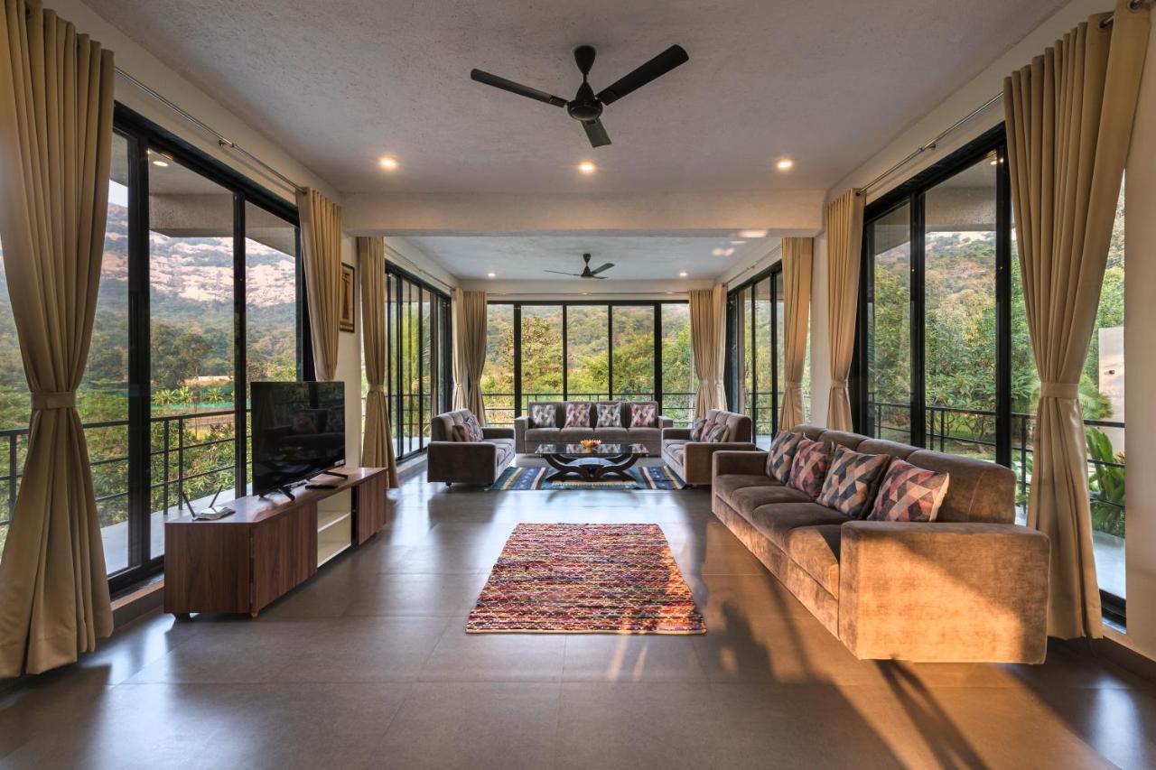 Saffronstays Mountain Aer, Karjat Exteriér fotografie